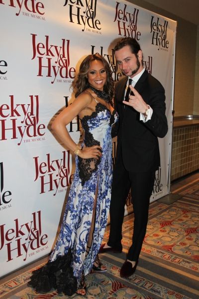 Deborah Cox and Constantine Maroulis Photo