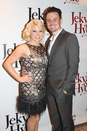 Megan Hilty and Brian Gallagher @ BroadwayWorld Megan Hilty and Brian Gallagher Photo