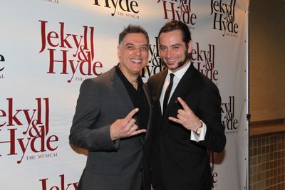 Robert Cuccioli and Constantine Maroulis Photo