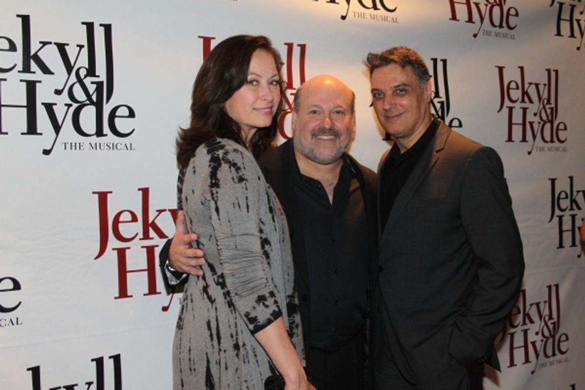 Linda Eder, Frank Wildhorn and Robert Cuccioli at 