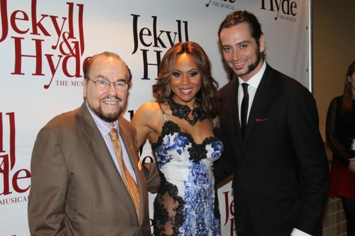 James Lipton, Deborah Cox and Constantine Maroulis at 