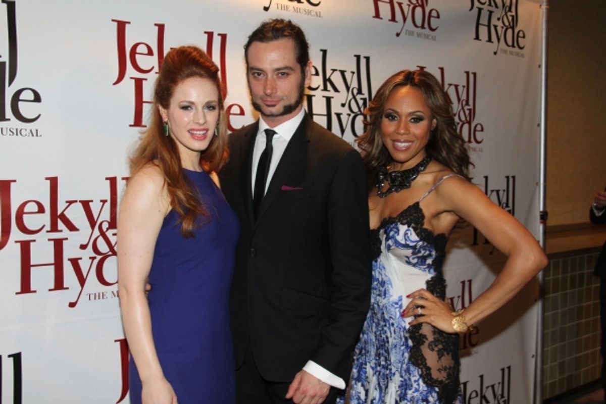 Teal Wicks, Constantine Maroulis and Deborah Cox at 