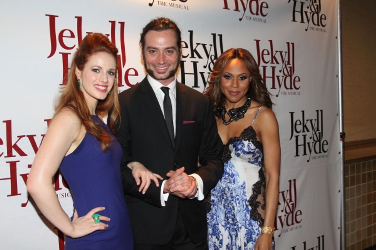 Teal Wicks, Constantine Maroulis and Deborah Cox at 