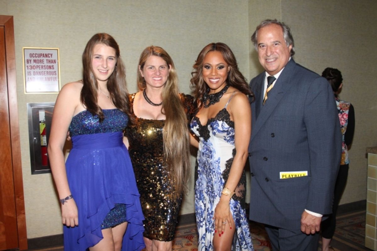 Leah Lane, Bonnie Comley, Deborah Cox and Stewart F. Lane at 