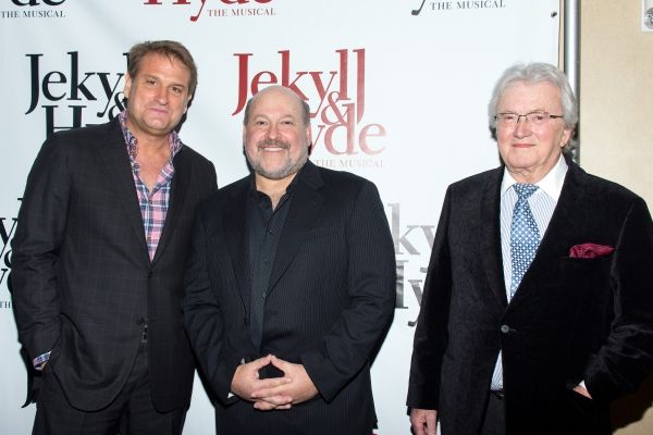 Jeff Calhoun, Frank Wildhorn, Leslie Bricusse Photo