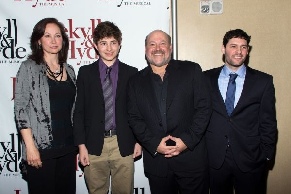 Linda Eder, Jake Wildhorn, Frank Wildhorn, Justin Wildhorn Photo