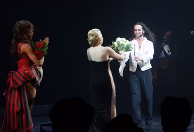 Deborah Cox, Constantine Maroulis Photo