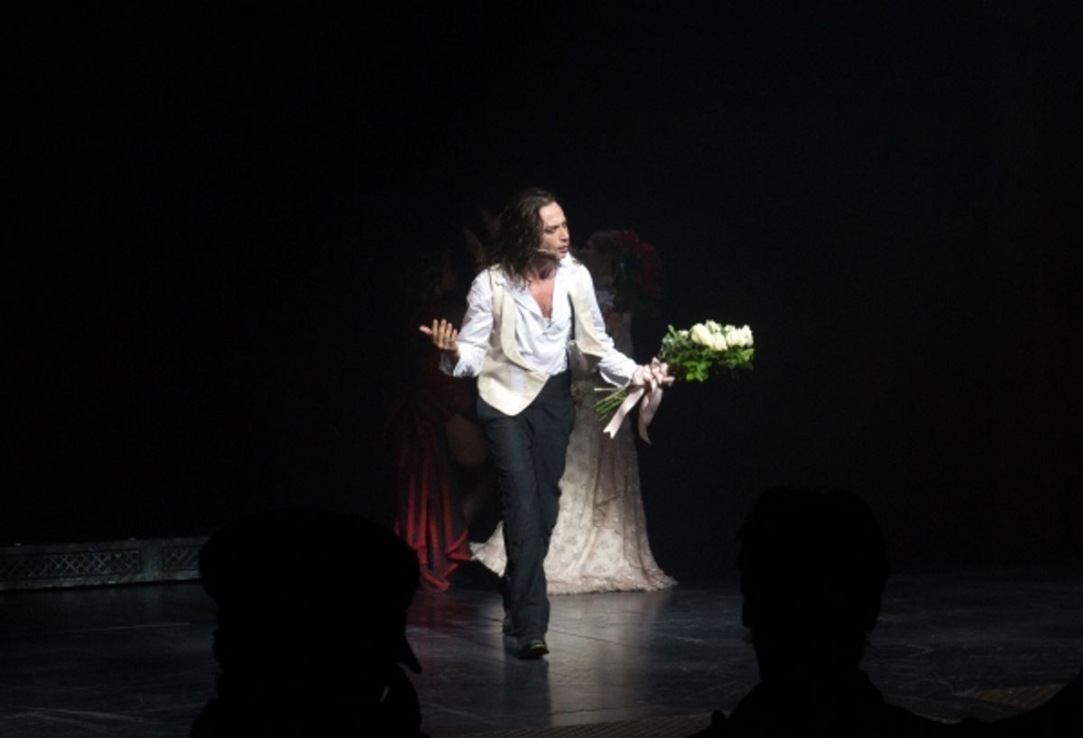 Constantine Maroulis at JEKYLL & HYDE Back on Broadway - Opening Night Curtain Call