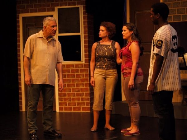 Richard Colonna, Cathryn Hardy, Gina Naomi Baez and Uton Onyejekwe Photo