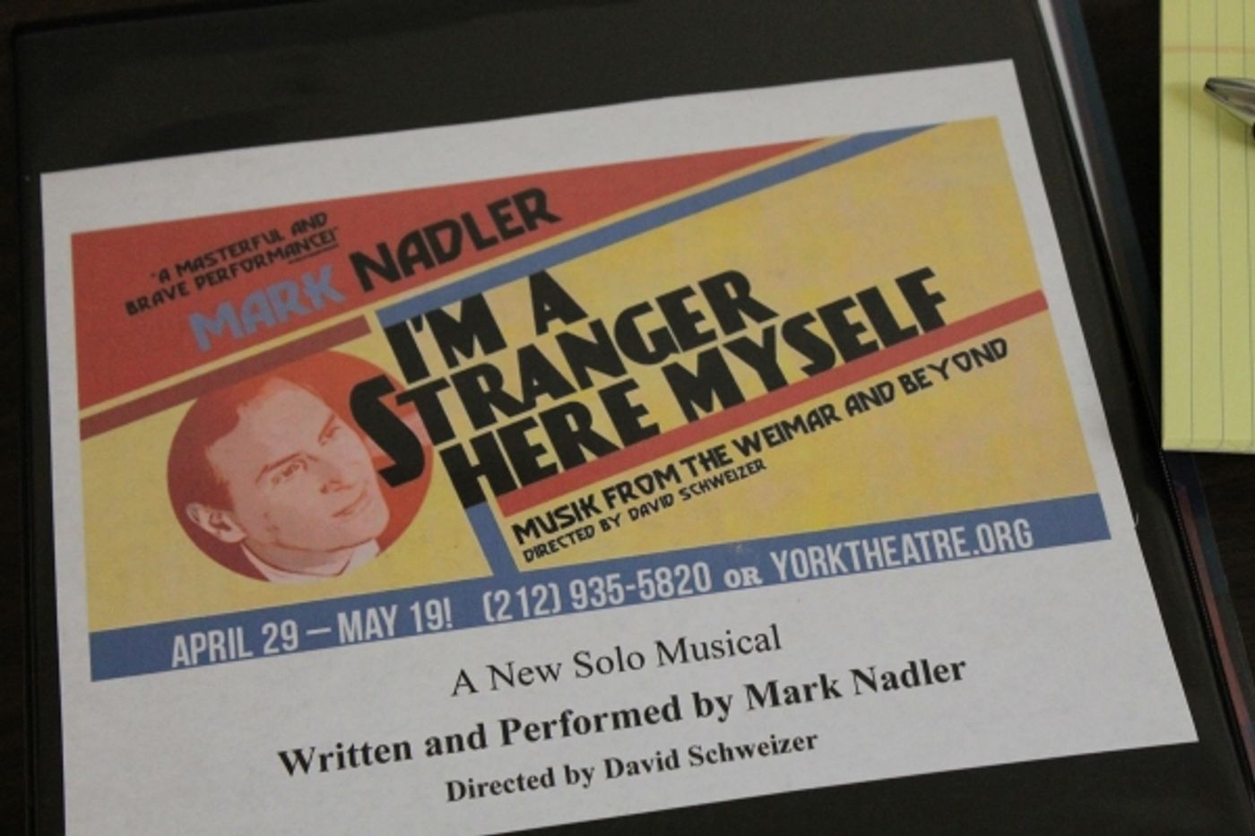 Photo Flash: Meet the Company of York Theatre's I'M A STRANGER HERE MYSELF Photo Flash: Meet the Company of York Theatre's I'M A STRANGER HERE MYSELF Image