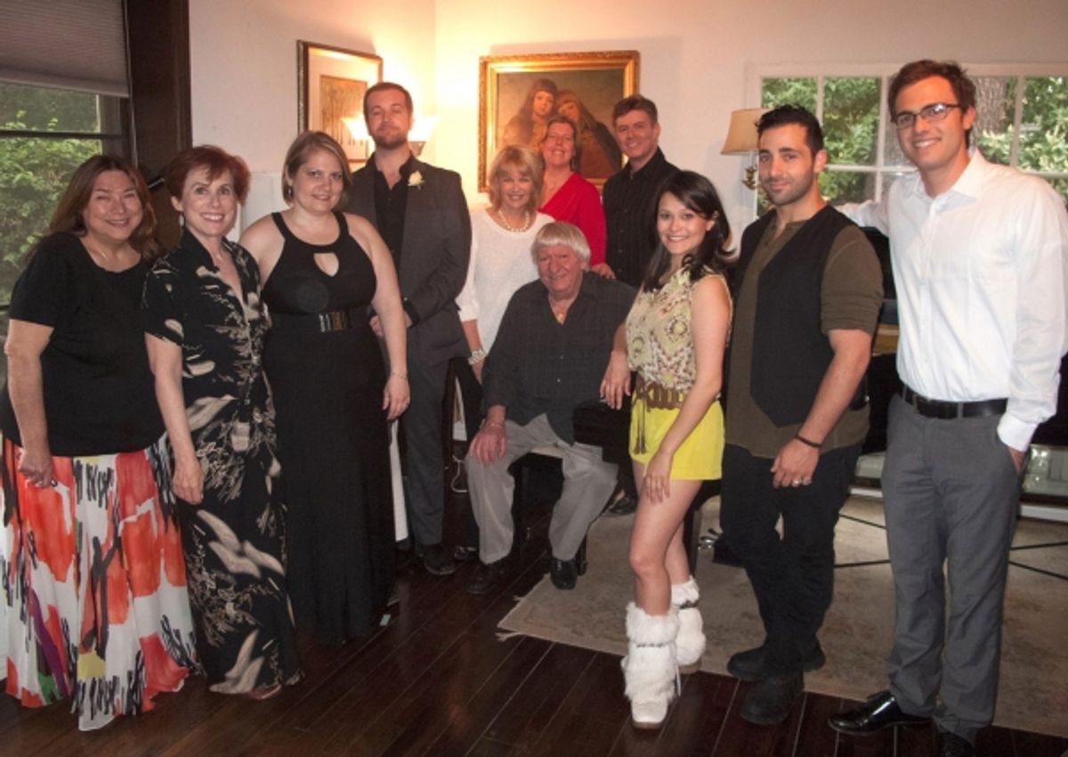 Class &amp; Cast - Anna Raner, Alison Brush, Angela Perlinger Gleason, Brian Carroll, Ilene Graff, Joyce Malloy, Ben Lanzarone, B. Harlan Boll, Romi Dames, Johnny Cannizzaro and Matt Boone. at 