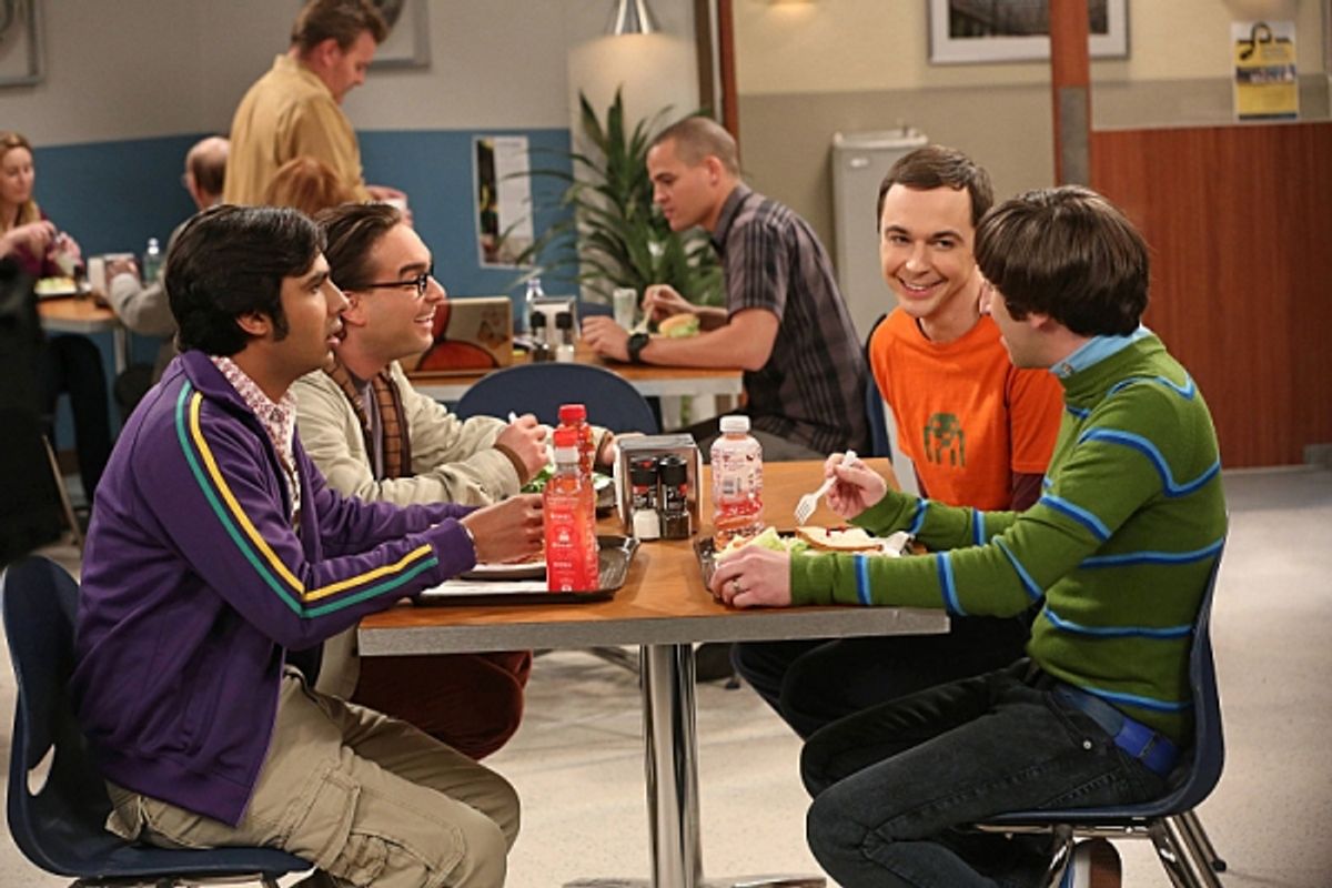 Kunal Nayyar, Johnny Galecki, Jim Parsons, Simon Helberg at 