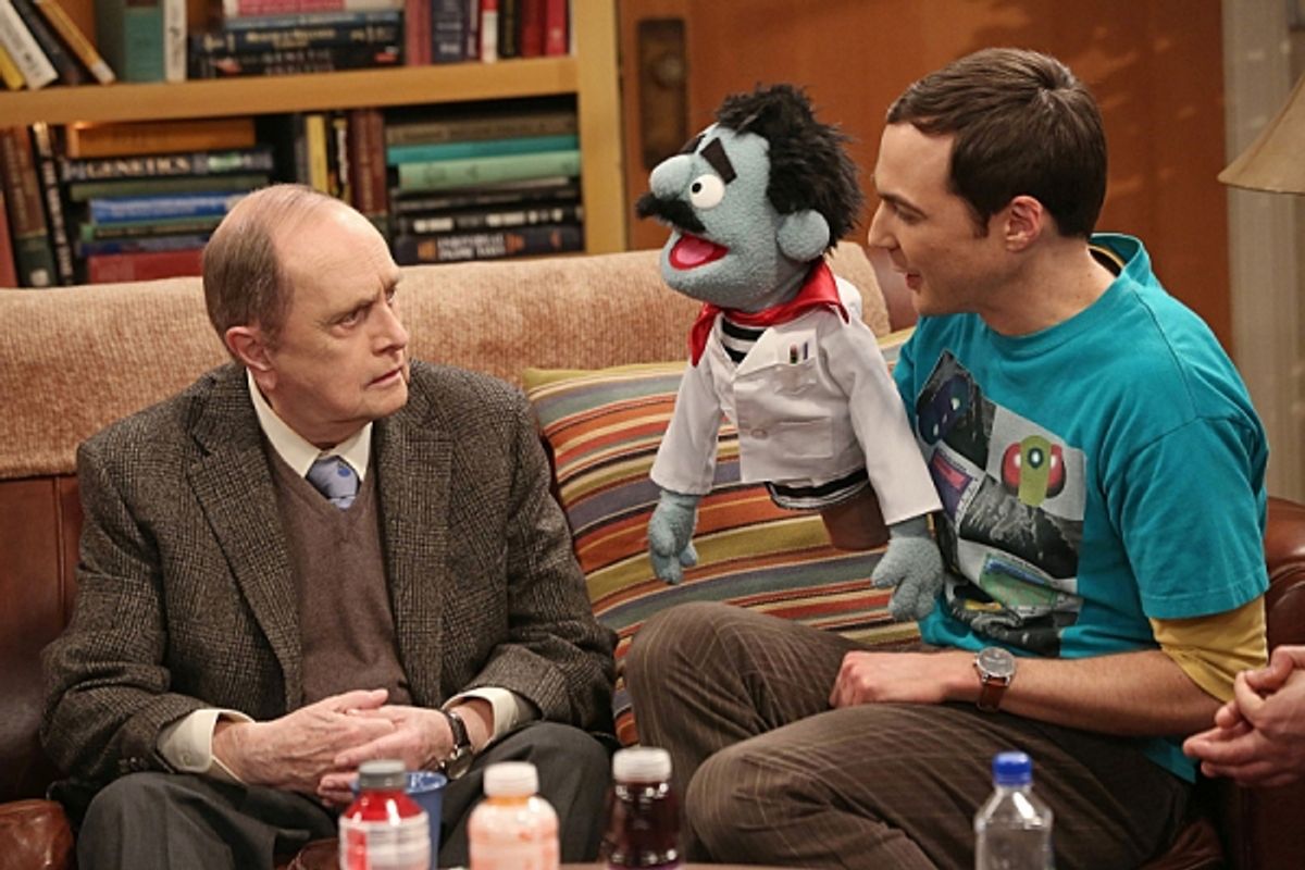 Jim Parsons, Bob Newhart at 