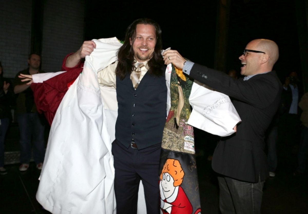 David Westphal with Jason Wooten & Michael Arnold (recipient for ''MOTOWN The Musical'')  at 