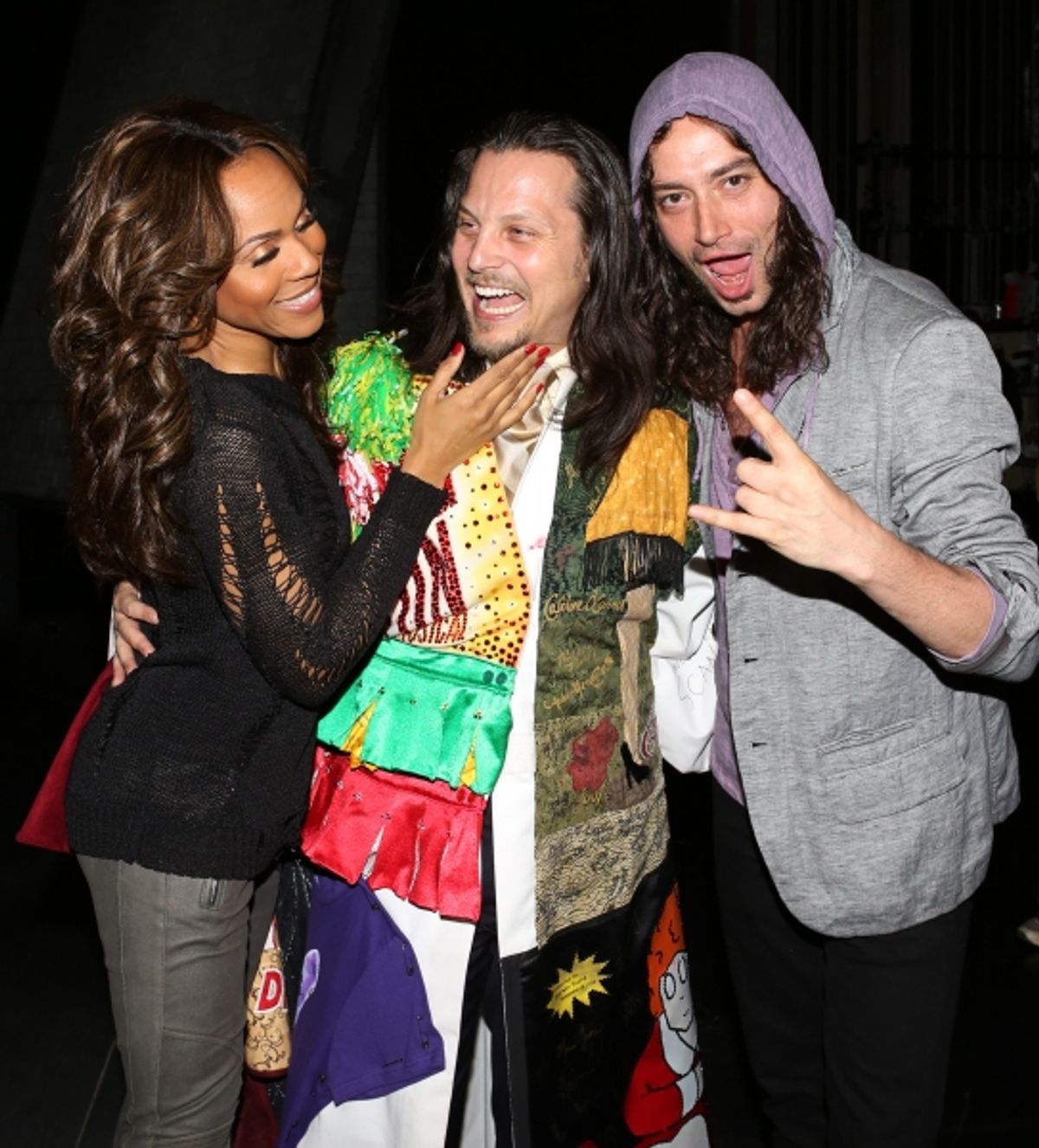 Deborah Cox, Jason Wooten with Constantine Maroulis  at 