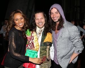 Deborah Cox, Jason Wooten with Constantine Maroulis @ BroadwayWorld Deborah Cox, Jason Wooten with Constantine Maroulis Photo