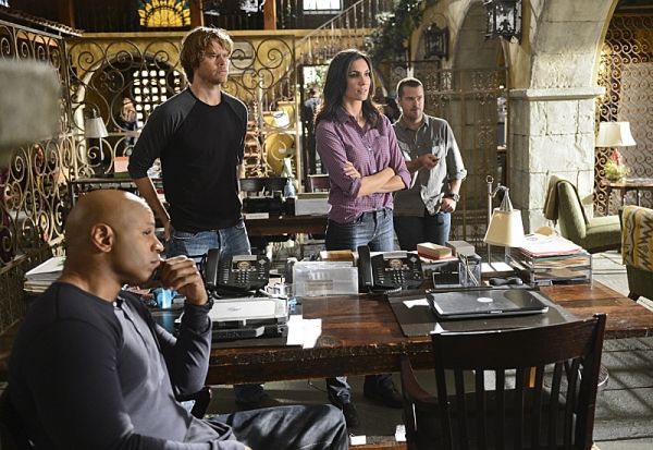 LL Cool J, Eric Christian Olsen, Daniela Ruah, Chris O'Donnell Photo
