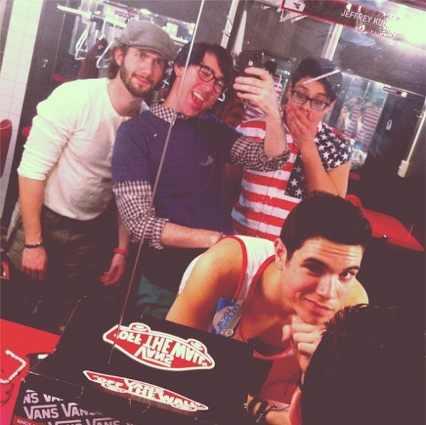 Photo Flash: Saturday Intermission Pics, April 20, Part 2 - NEWSIES, ONCE Send More Love to Boston & First SIP from Paper Mill's 'MODERN MILLIE'!  Image