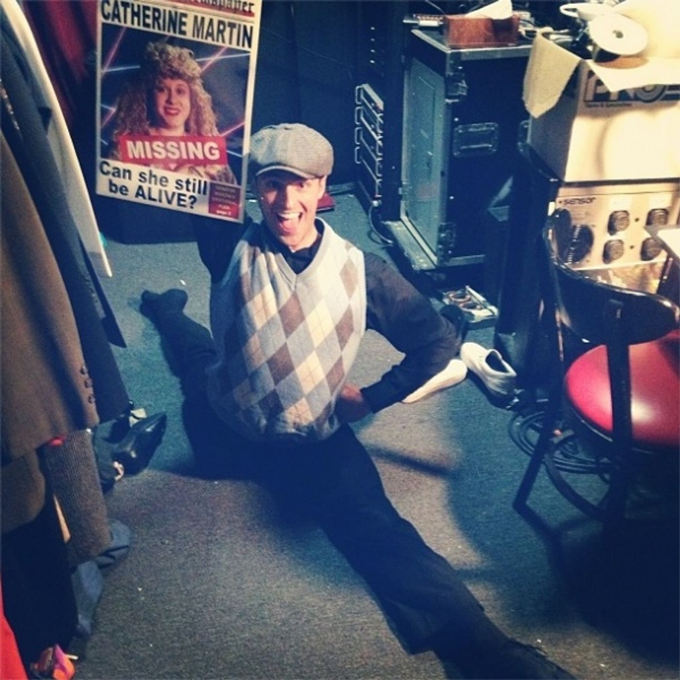 Photo Flash: Saturday Intermission Pics, April 20, Part 2 - NEWSIES, ONCE Send More Love to Boston & First SIP from Paper Mill's 'MODERN MILLIE'!  Image