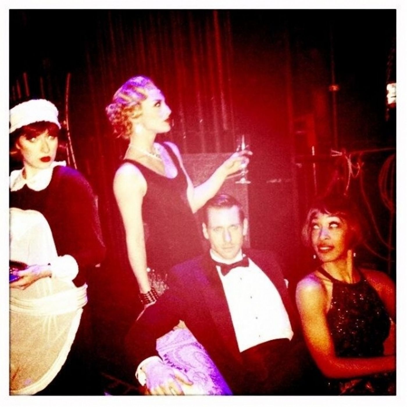 Photo Flash: Saturday Intermission Pics, April 20, Part 2 - NEWSIES, ONCE Send More Love to Boston & First SIP from Paper Mill's 'MODERN MILLIE'!  Image