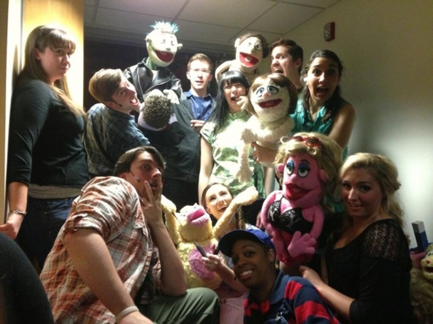 Photo Flash: Saturday Intermission Pics, April 20, Part 2 - NEWSIES, ONCE Send More Love to Boston & First SIP from Paper Mill's 'MODERN MILLIE'!  Image