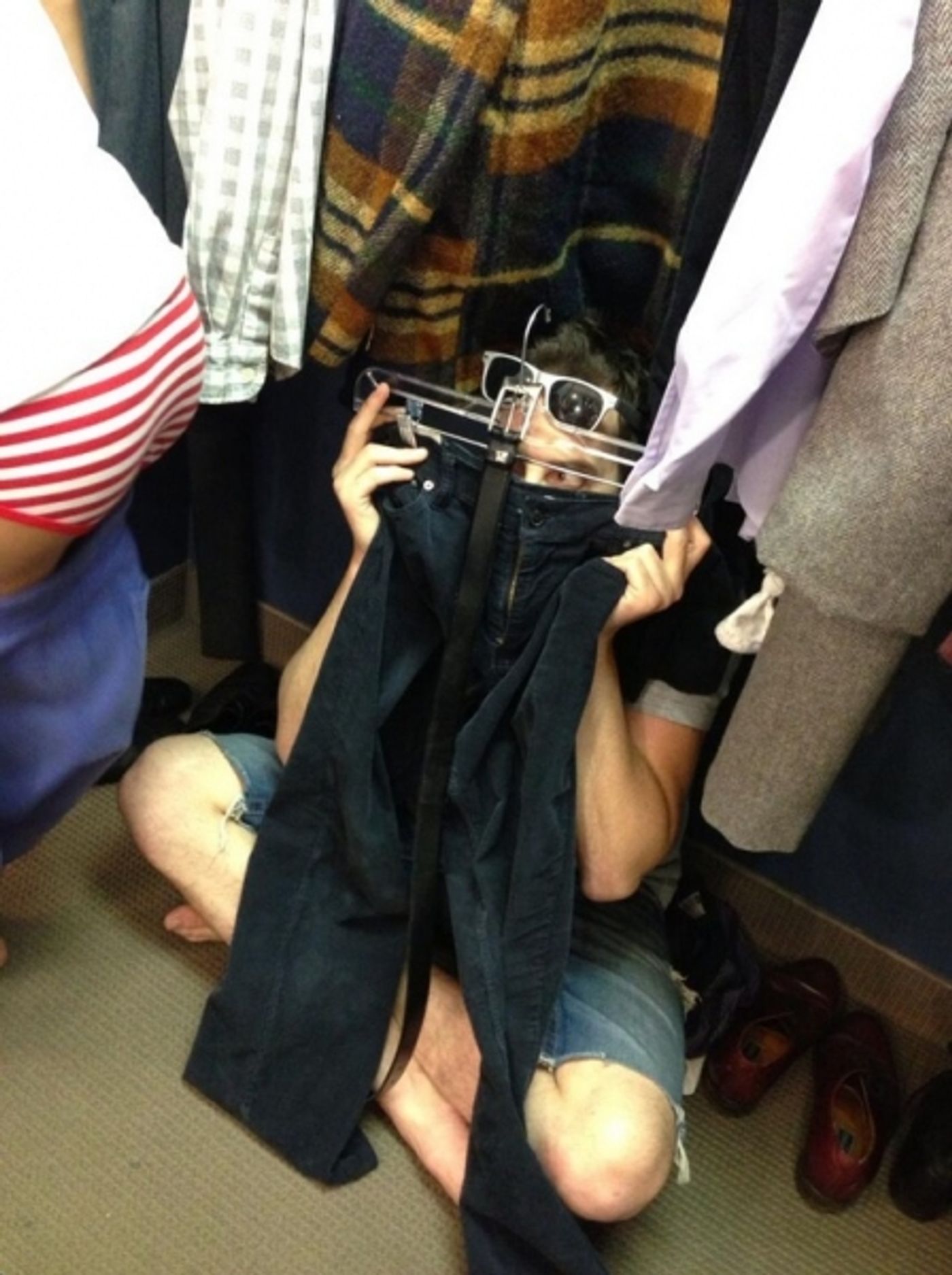 Photo Flash: Saturday Intermission Pics, April 20, Part 2 - NEWSIES, ONCE Send More Love to Boston & First SIP from Paper Mill's 'MODERN MILLIE'!  Image