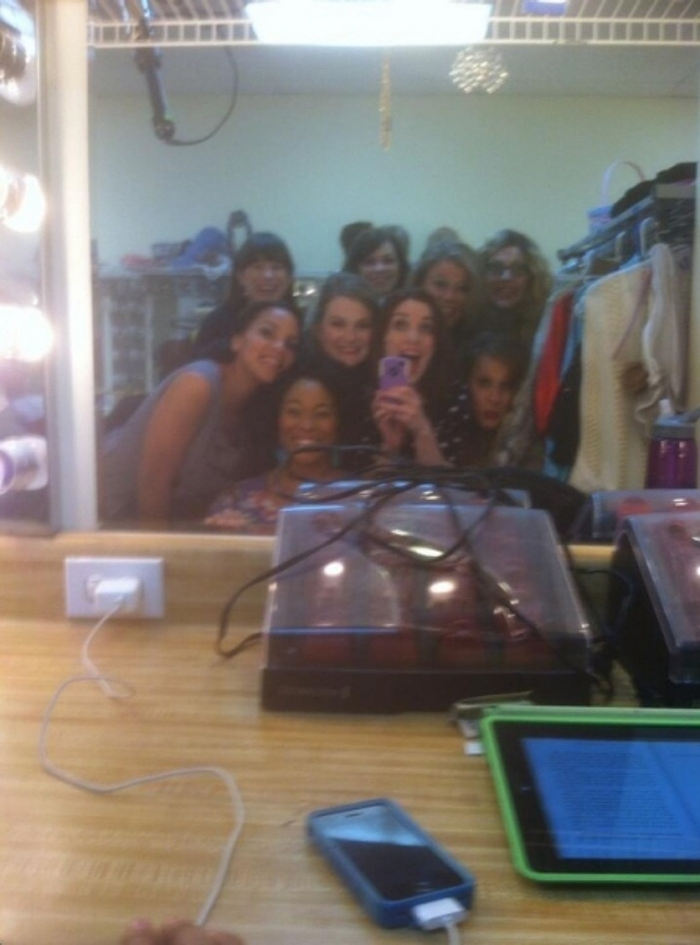 Photo Flash: Saturday Intermission Pics, April 20, Part 2 - NEWSIES, ONCE Send More Love to Boston & First SIP from Paper Mill's 'MODERN MILLIE'!  Image