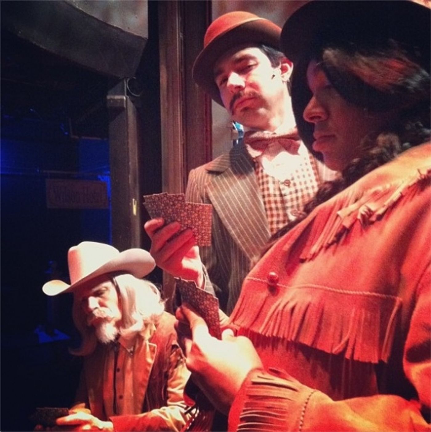 Photo Flash: Saturday Intermission Pics, April 20, Part 2 - NEWSIES, ONCE Send More Love to Boston & First SIP from Paper Mill's 'MODERN MILLIE'!  Image