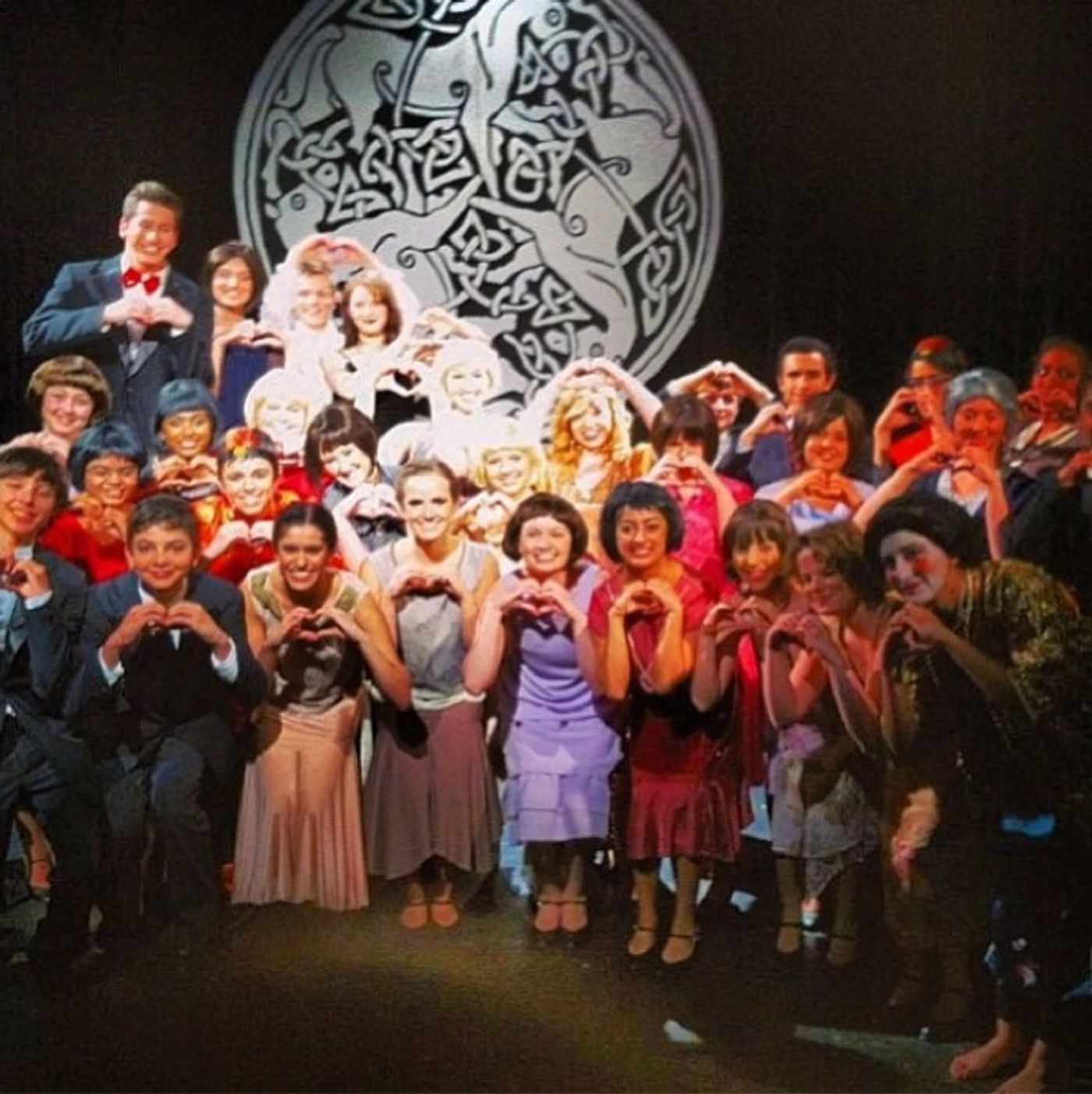 Photo Flash: Saturday Intermission Pics, April 20, Part 2 - NEWSIES, ONCE Send More Love to Boston & First SIP from Paper Mill's 'MODERN MILLIE'!  Image