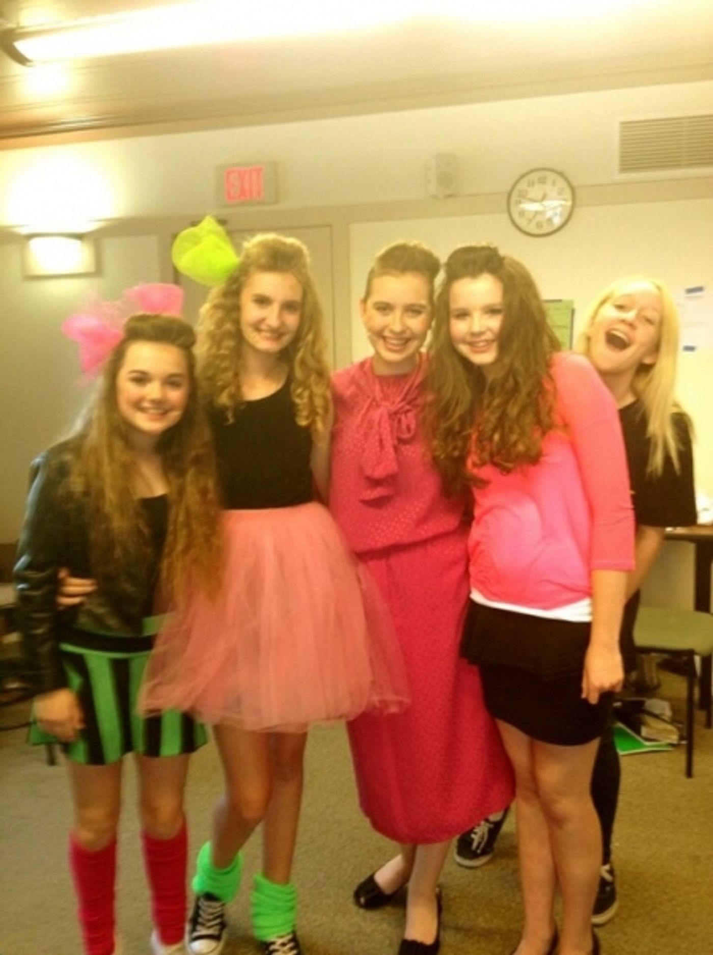 Photo Flash: Saturday Intermission Pics, April 20, Part 2 - NEWSIES, ONCE Send More Love to Boston & First SIP from Paper Mill's 'MODERN MILLIE'!  Image