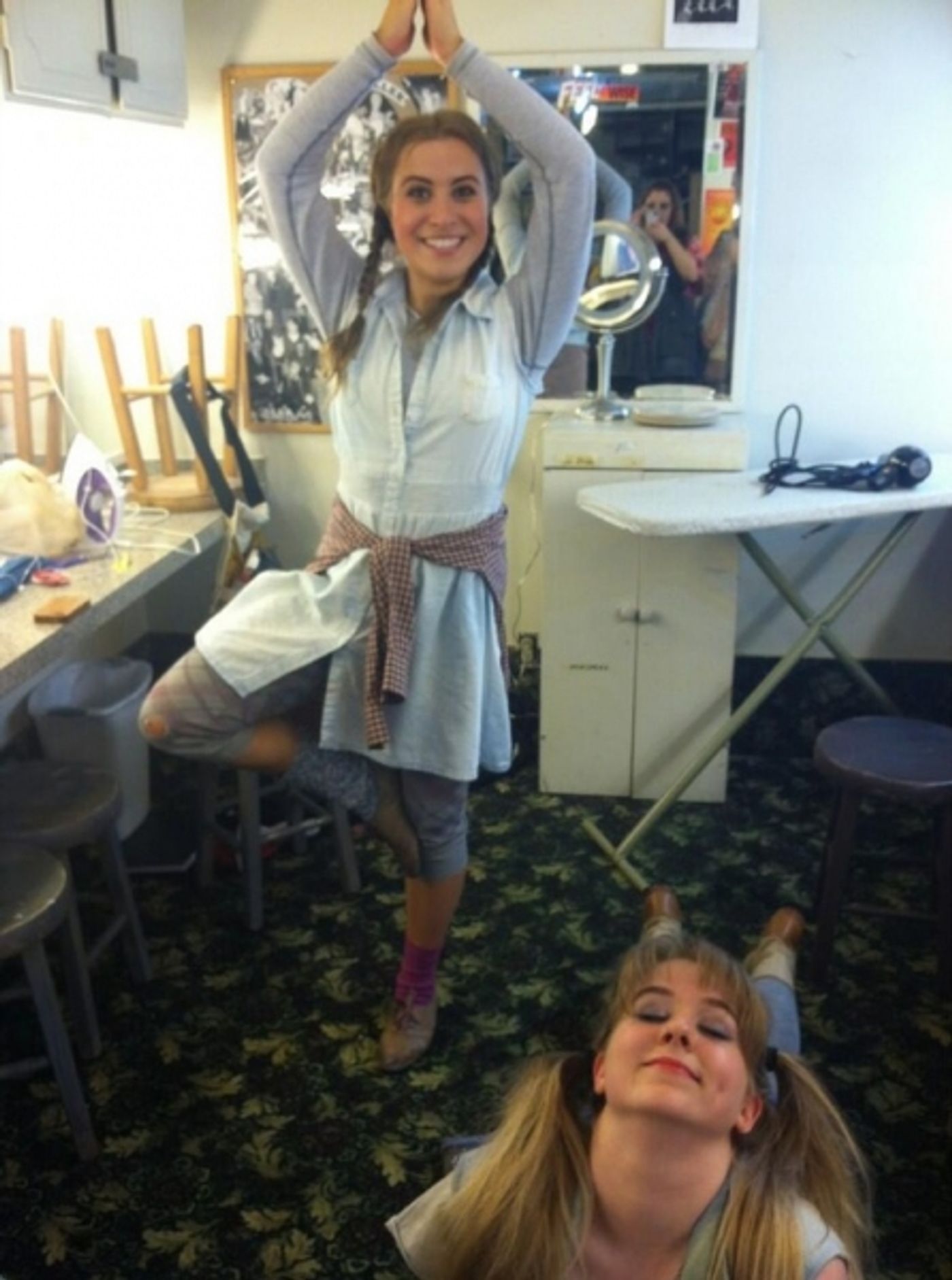 Photo Flash: Saturday Intermission Pics, April 20, Part 2 - NEWSIES, ONCE Send More Love to Boston & First SIP from Paper Mill's 'MODERN MILLIE'!  Image