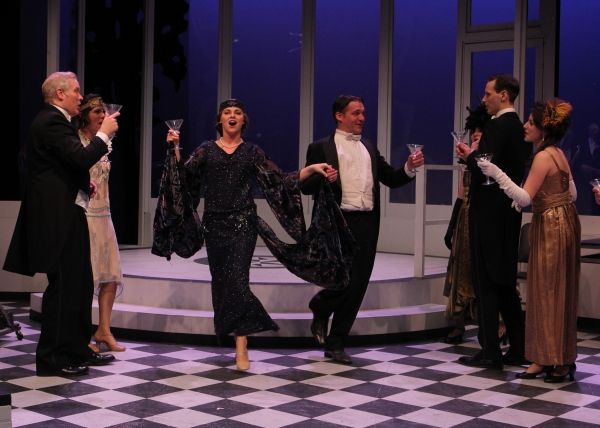 Zelda (Kendall Anne Thompson) and Scott (Bradley Beahen) celebrate F. Scott's publica Photo