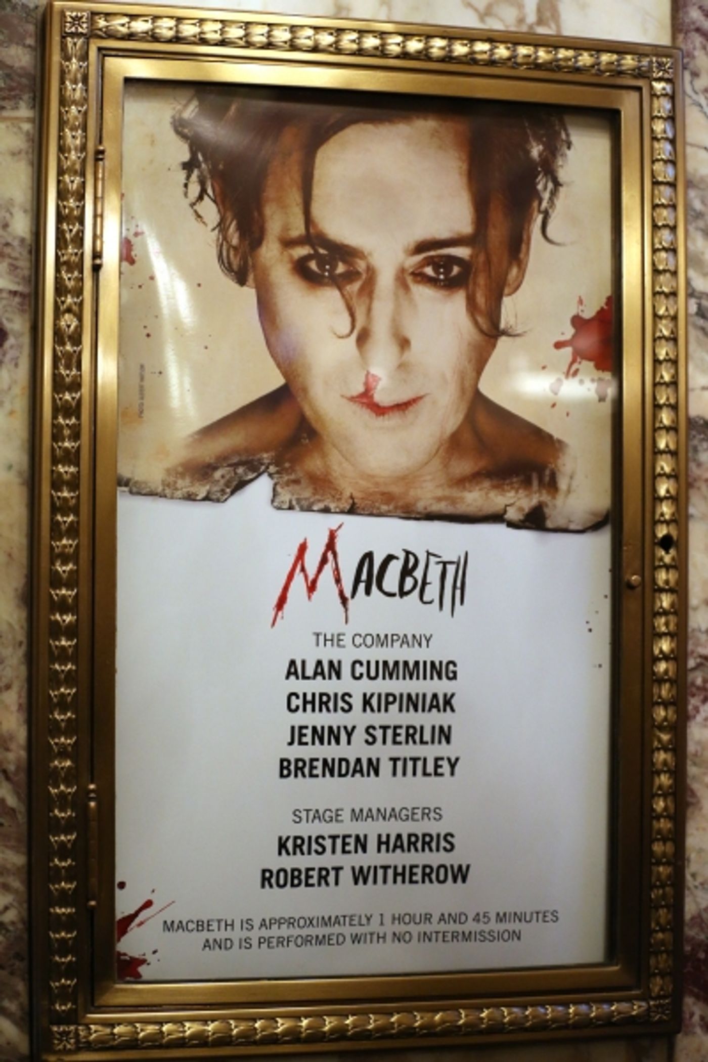 Photo Coverage: Opening Night Curtain Call for MACBETH Starring Alan Cumming! Image
