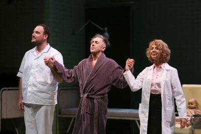 Brendan Titley, Alan Cumming & Jenny Sterlin Photo