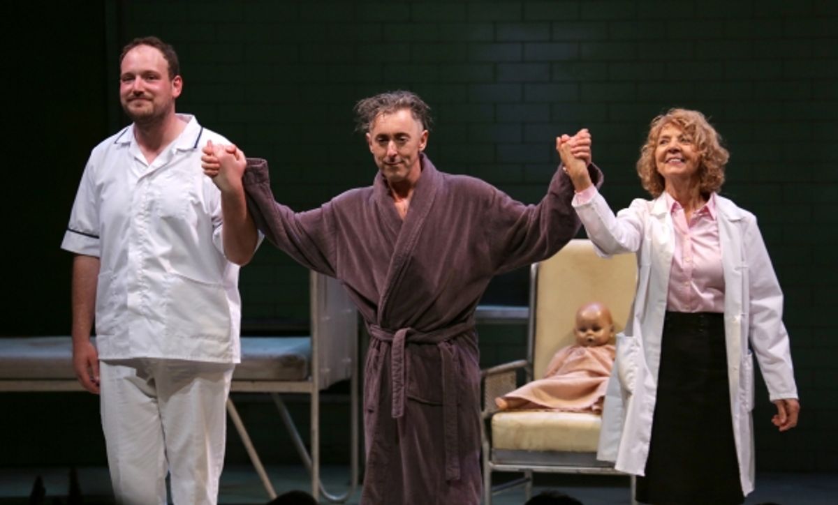 Brendan Titley, Alan Cumming & Jenny Sterlin  at 