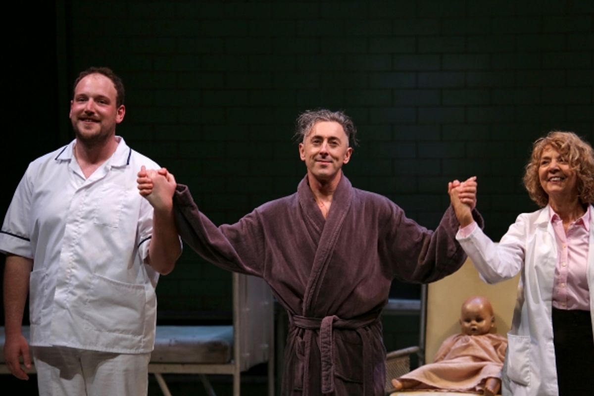 Brendan Titley, Alan Cumming & Jenny Sterlin at 