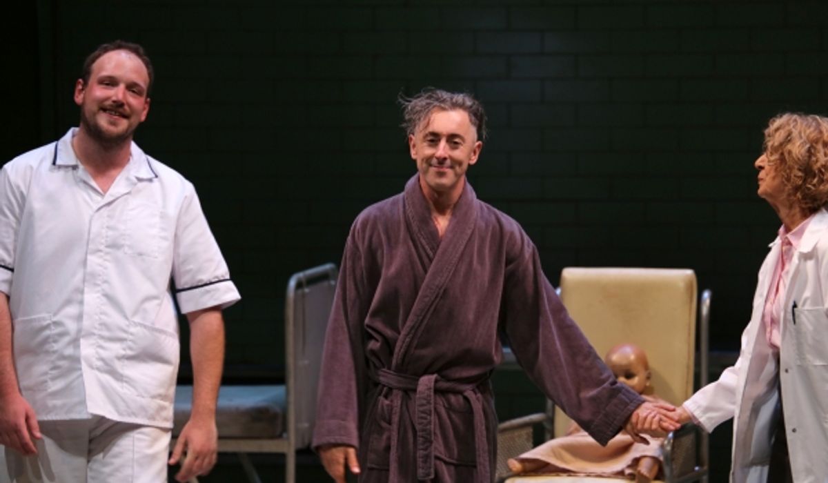 Brendan Titley, Alan Cumming & Jenny Sterlin at 