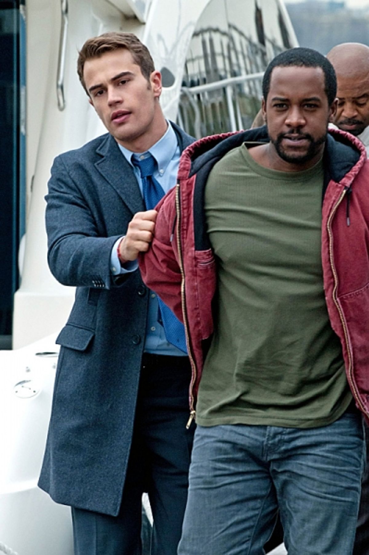 Theo James, Albert Jones, Chi McBride at 