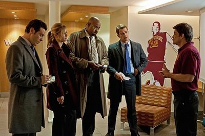 Kevin Alejandro, Bonnie Somerville, Chi McBride, Theo James, Juan Carlos Hernandez Photo