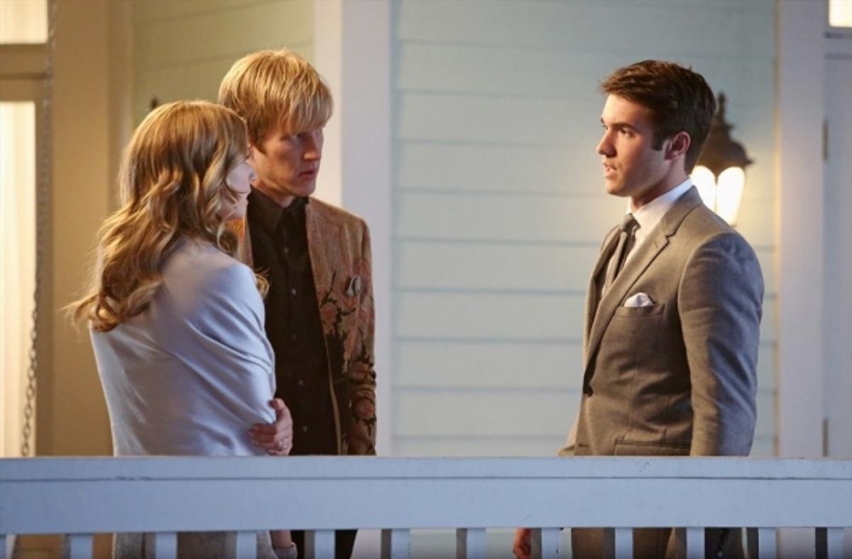 Emily Vancamp, Gabriel Mann, Josh Bowman at 