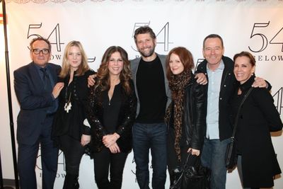  Elvis Costello, Diana Krall, Rita Wilson, Bart Freundlich, Julianne Moore, Bryan Cra Photo