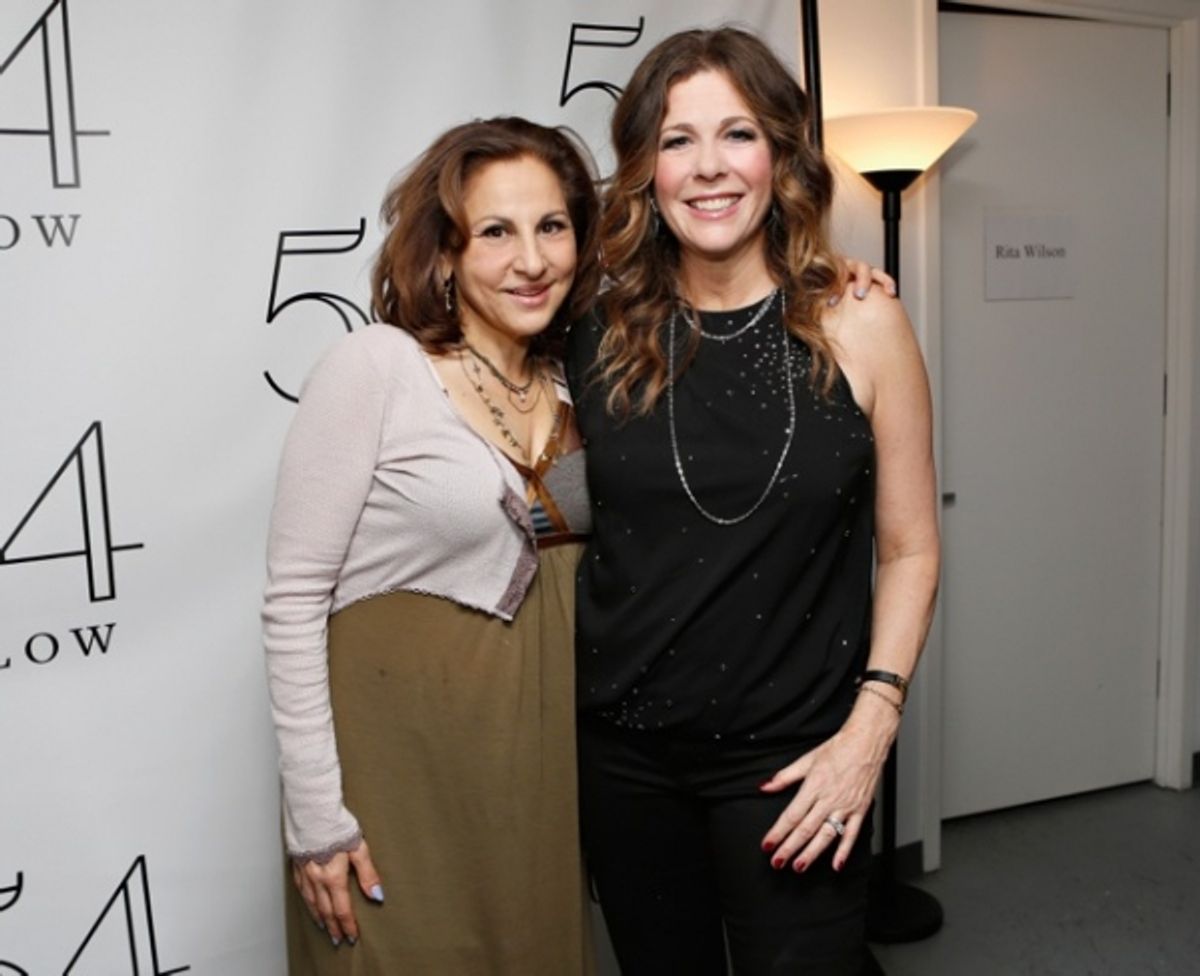 Kathy Najimy, Rita Wilson at 