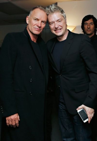 STING and CHRIS BOTTI Photo