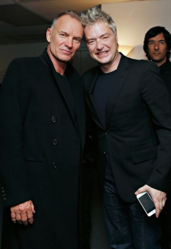 STING and CHRIS BOTTI Photo
