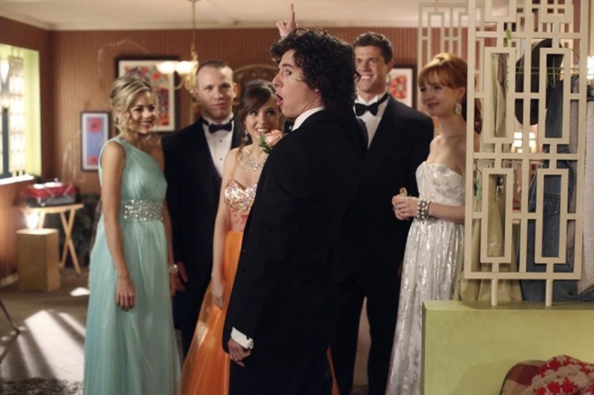 Brittany Ross, JOHN GAMMON, NATALIE LANDER, Charlie McDermott, BEAU WIRICK, GALADRIEL STINEMAN at 