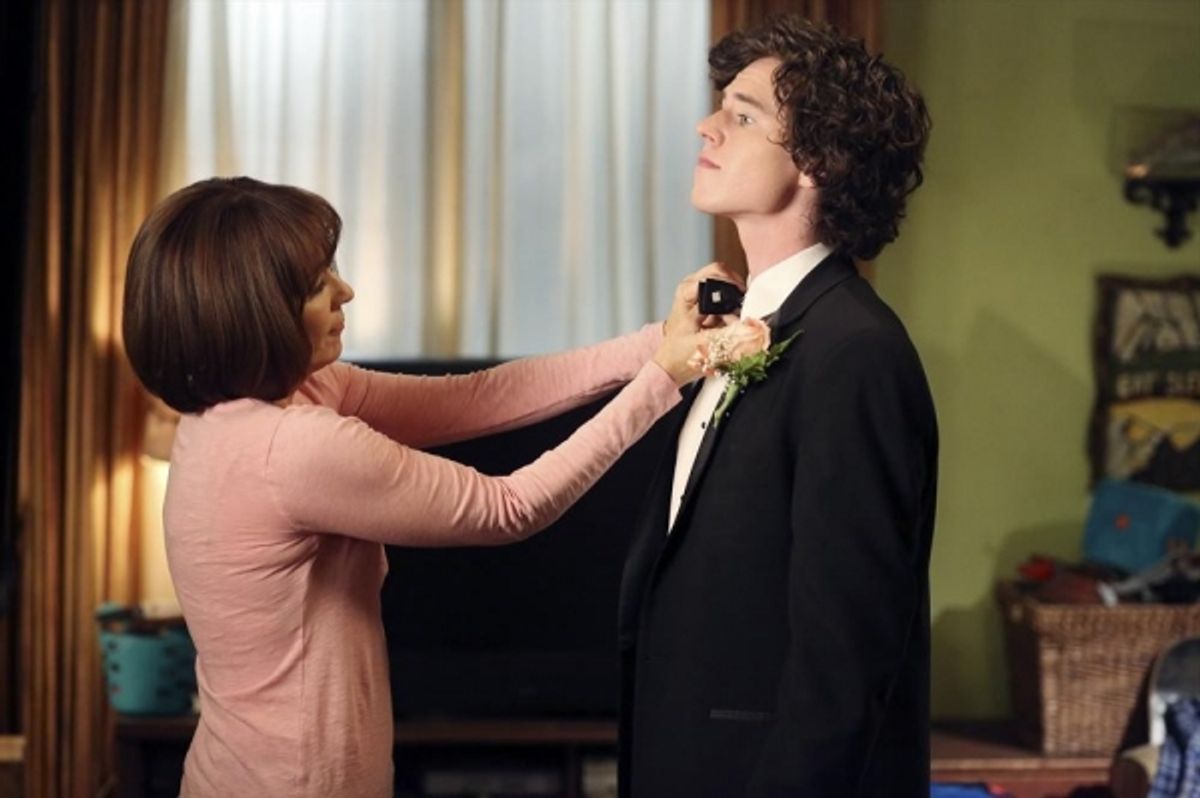 Patricia Heaton, Charlie McDermott at 