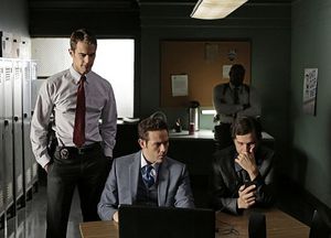 Theo James, Kevin Alejandro, Brian Avers @ BroadwayWorld Theo James, Kevin Alejandro, Brian Avers Photo