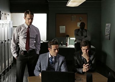 Theo James, Kevin Alejandro, Brian Avers Photo