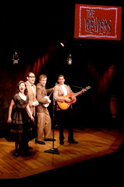 Sylvie Davidson as The Lady, Nicholas Mongiardo-Cooper as The Preacher, Justin Flagg  Photo