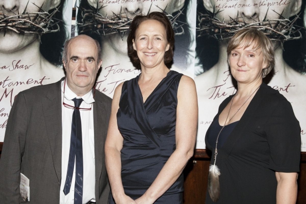 Colm Toibin, Fiona Shaw and Deborah Warner at 